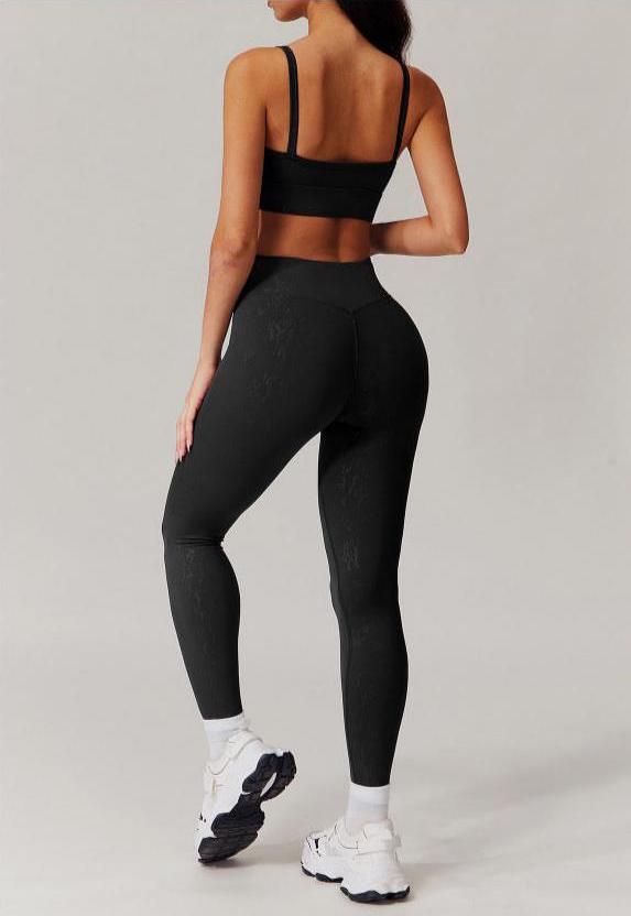 Radiant Black Leggings